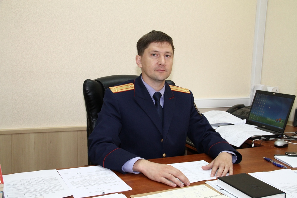 Руководитель отдела по расследованию особо важных дел СУ СК России по Рязанской области Андрей Карнов.