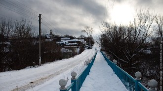 Мост через Никольский овраг. Фото Алексея Золотенкова.