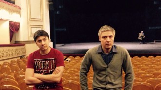 Арсений Кудря и Максим Ларин в перерывах между репетициям рассказывают о предстоящем Капустнике