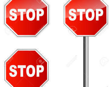 Traffic sign stop