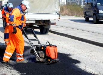 В Рязани выполнили ремонт дороги на 12 участках